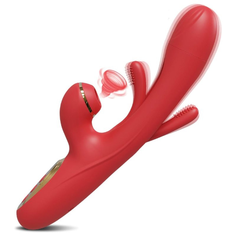 MyPlayToys Vibro Rabbit Clitsuck 13 x 3.6cm Rouge
